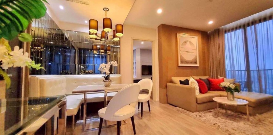 Condominio de 2 dormitorios en Sathon, Bangkok, Tailandia № 53963