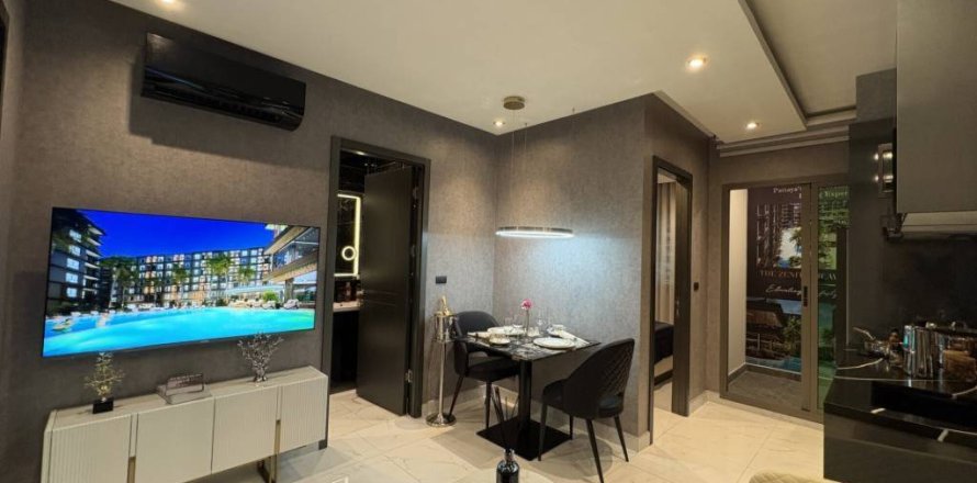 Condo à Pattaya, Thaïlande, 1 chambre № 176827