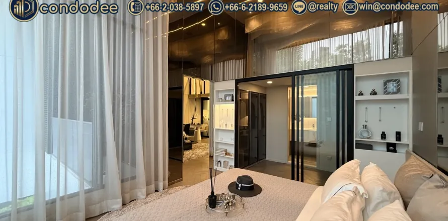 Condominio de 2 dormitorios en Watthana, Bangkok, Tailandia № 202304