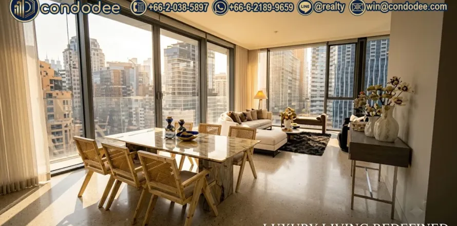 Condominio de 1 dormitorio en Bangkok, Tailandia № 202303