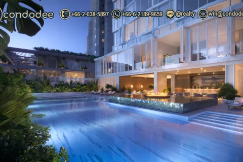 Condominio de 1 dormitorio en Bangkok, Tailandia № 202303 - foto 9