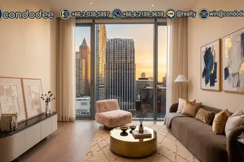 Condominio de 1 dormitorio en Bangkok, Tailandia № 202303 - foto 4