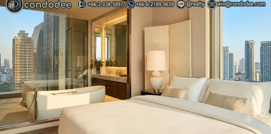 Condominio de 1 dormitorio en Bangkok, Tailandia № 202302