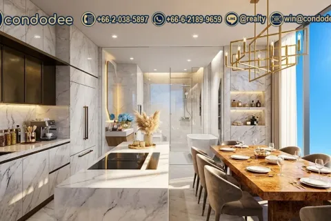 Condominio de 1 dormitorio en Bangkok, Tailandia № 202301 - foto 2