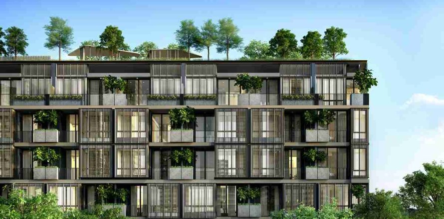Condominio de 1 dormitorio en Bangkok, Tailandia № 183262