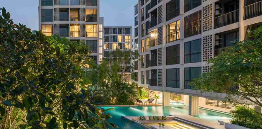 Condominio de 1 dormitorio en Bangkok, Tailandia № 183260