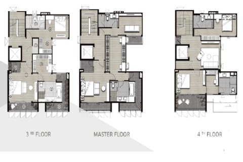 Casa de 4 dormitorios en Bangkok, Tailandia № 202748 - foto 3