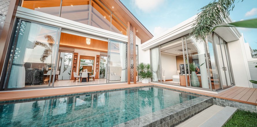 Chalet de 3 dormitorios en Bang Tao, Tailandia № 71552