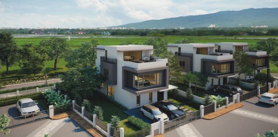 Casa de 4 dormitorios en Hang Dong, Tailandia № 202715