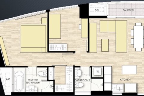 Condominio de 2 dormitorios en Bangkok, Tailandia № 143186 - foto 14