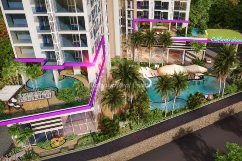 Condo à Bang Lamung, Thaïlande, 1 chambre  № 157409 - photo 2