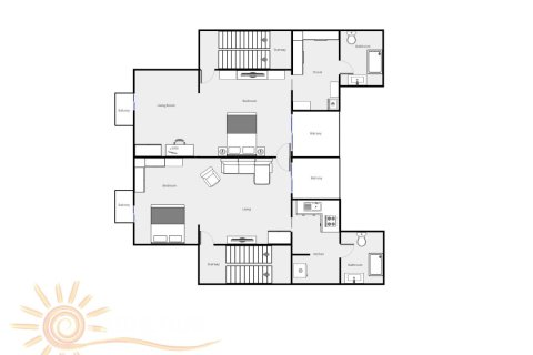 Townhouse in Phuket, Thailand 5 bedrooms № 179458 - photo 11