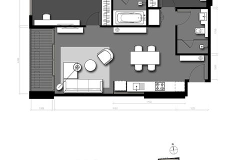 Condominio de 2 dormitorios en Bangkok, Tailandia № 183352 - foto 4