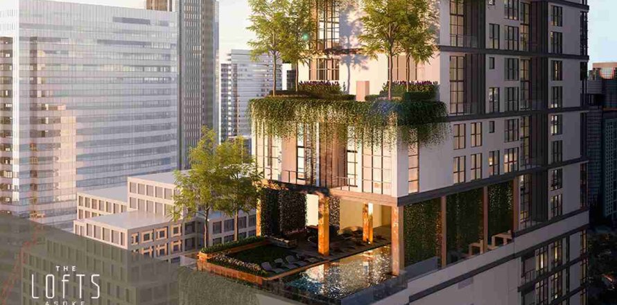 Condominio de 2 dormitorios en Bangkok, Tailandia № 183352