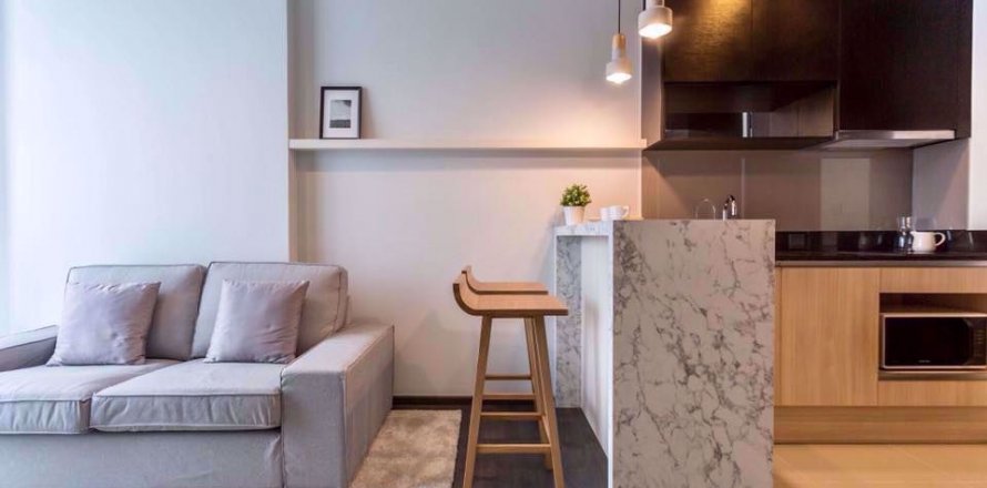 Condominio de 1 dormitorio en Bangkok, Tailandia en Edge Sukhumvit 23 № 111496