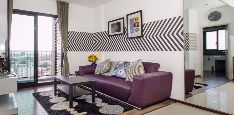 Condo à Bangkok, Thaïlande, 1 chambre à Wyne Sukhumvit № 111494