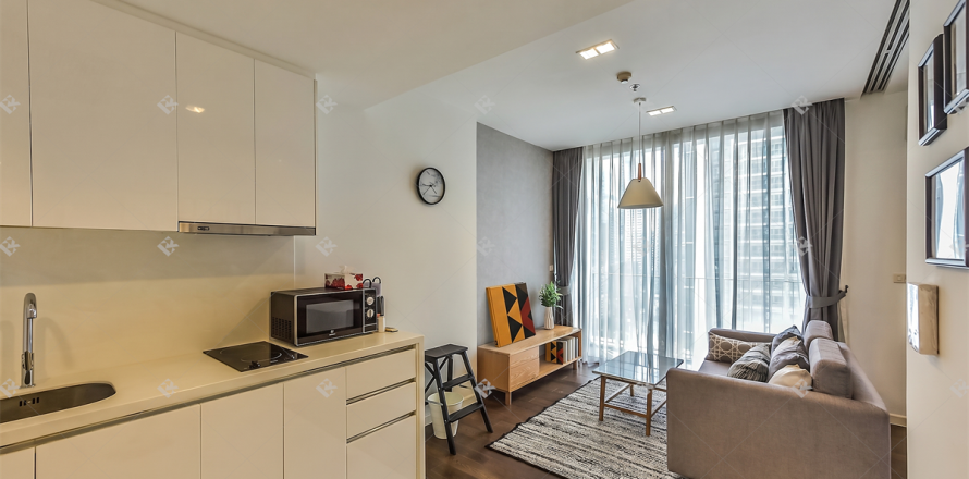 Condominio de 1 dormitorio en Bangkok, Tailandia № 186060