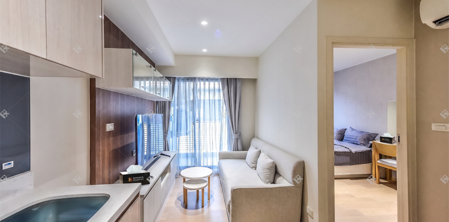 Condominio de 1 dormitorio en Bangkok, Tailandia № 187975