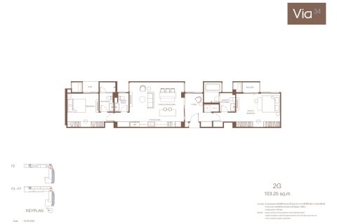 Condominio de 2 dormitorios en Bangkok, Tailandia № 222689 - foto 15