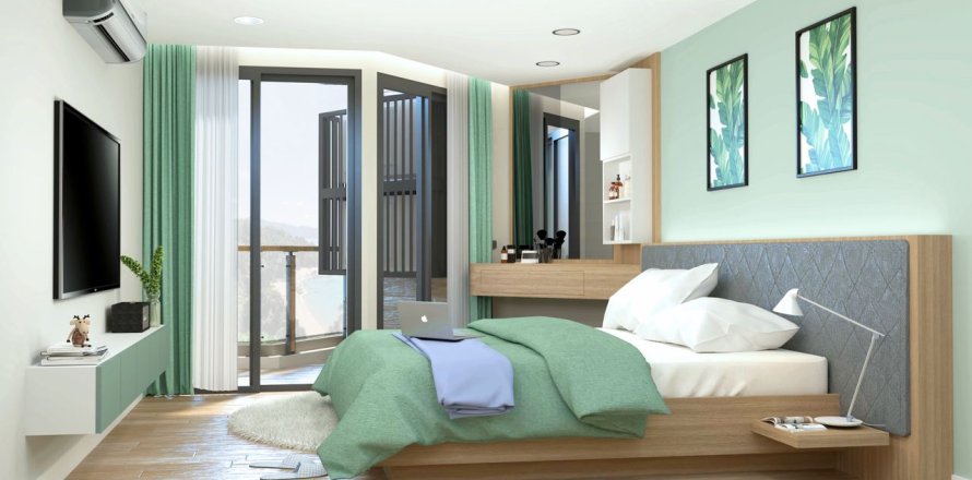 Apartamento de 4 habitaciones en Pattaya, Tailandia № 159802