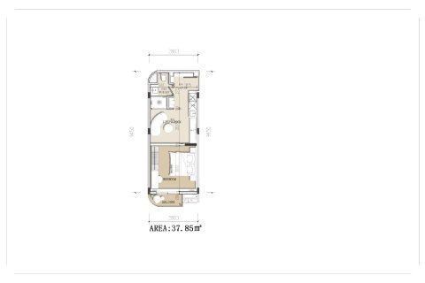 Condominio de 1 dormitorio en Ko Samui, Tailandia № 165255 - foto 14