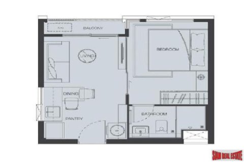 Apartamento de 2 dormitorios en Bangkok, Tailandia № 202763 - foto 4