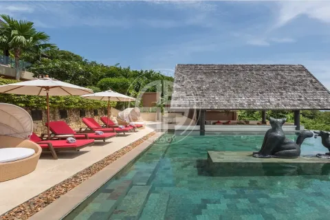 Chalet de 4 dormitorios en Ko Samui, Tailandia № 190647 - foto 13