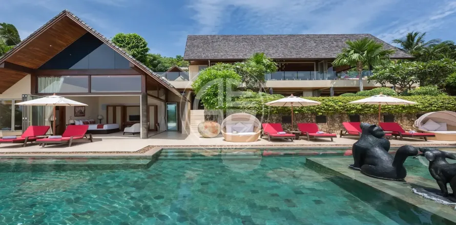 Chalet de 4 dormitorios en Ko Samui, Tailandia № 190647