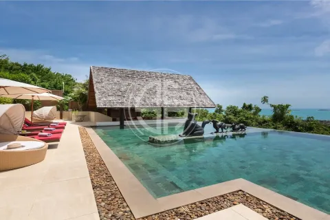 Chalet de 4 dormitorios en Ko Samui, Tailandia № 190647 - foto 15