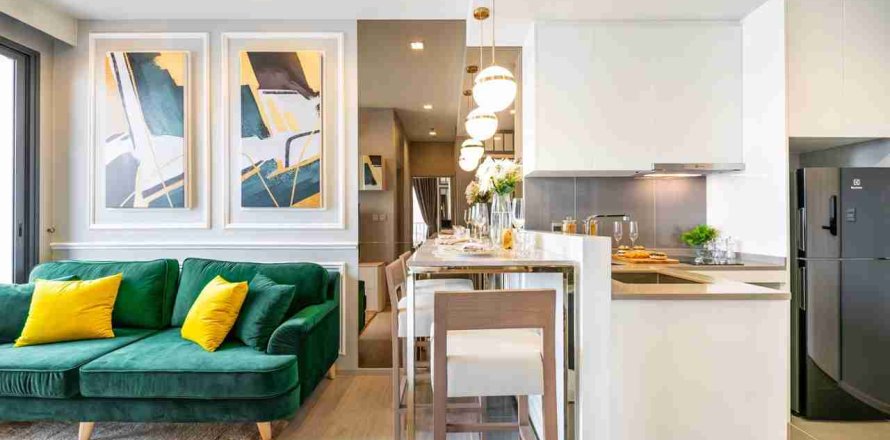 Condominio de 2 dormitorios en Bangkok, Tailandia № 184076