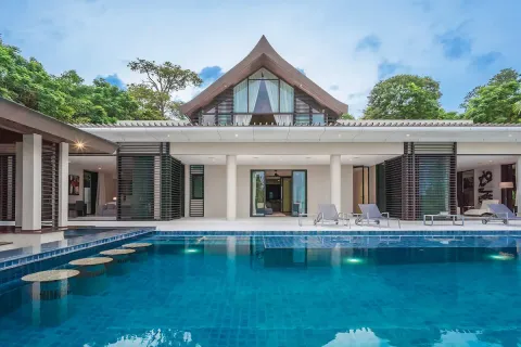 Chalet de 4 dormitorios en Pa Klok, Tailandia № 190576 - foto 13
