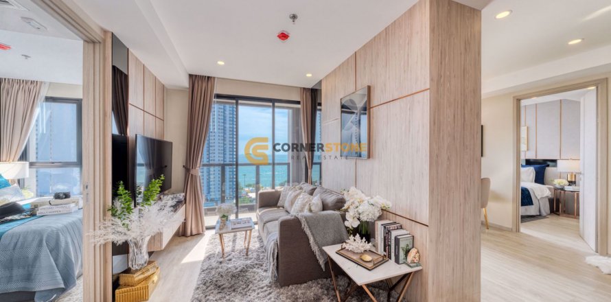 Estudio en el condominio en Jomtien Beach, Pattaya, Tailandia № 53702