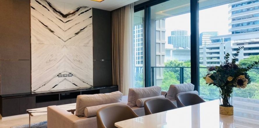 Condominio de 2 dormitorios en Pathum Wan, Bangkok, Tailandia № 133975