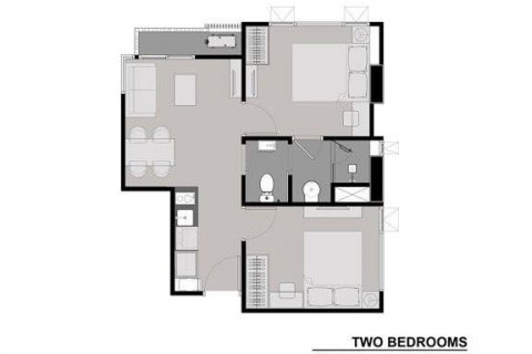 Condominio de 2 dormitorios en Bangkok, Tailandia № 143670 - foto 10