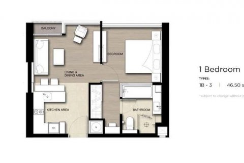 Condominio de 1 dormitorio en Bangkok, Tailandia № 143671 - foto 12