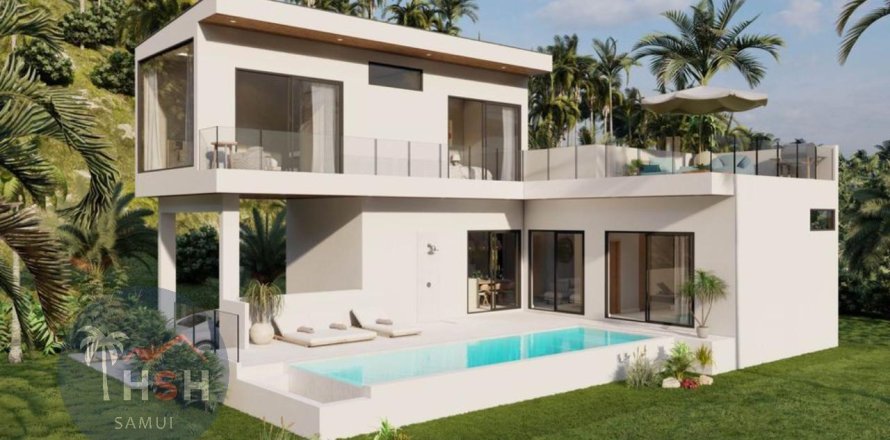 Chalet de 3 dormitorios en Ko Samui, Tailandia № 180011