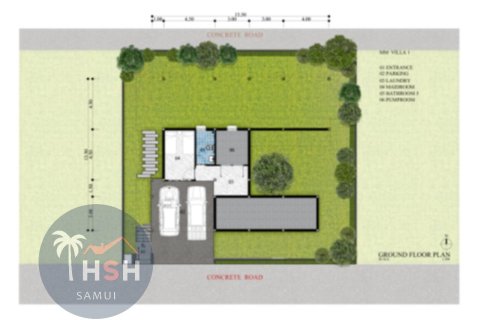Chalet de 3 dormitorios en Chaweng Beach, Ko Samui, Tailandia № 180010 - foto 13
