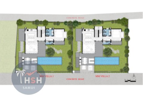 Chalet de 3 dormitorios en Chaweng Beach, Ko Samui, Tailandia № 180010 - foto 12