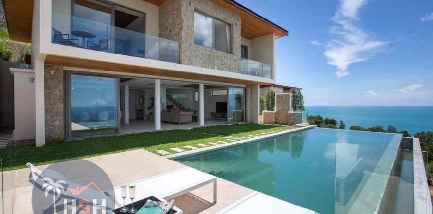 Villa in Ko Samui, Thailand 3 Schlafzimmer № 180009