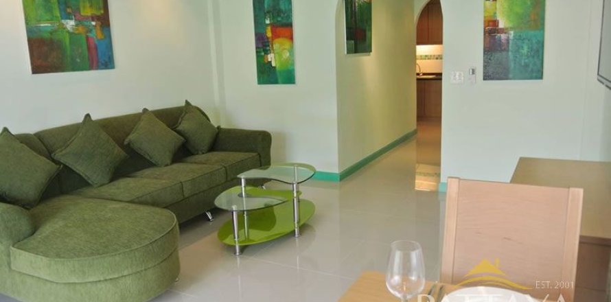 Condominio de 1 dormitorio en Jomtien Beach, Pattaya, Tailandia № 204220