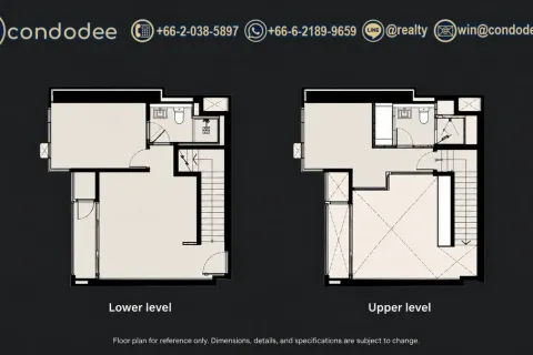 Condo in Ratchathewi, Bangkok, Thailand, 2 bedrooms № 234006 - photo 3