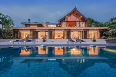 Chalet de 5 dormitorios en Pa Klok, Tailandia № 190567 - foto 13