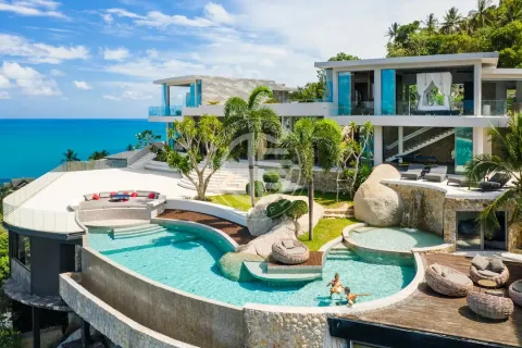 Villa in Ko Samui, Thailand 7 Schlafzimmer № 190564 - Foto 2