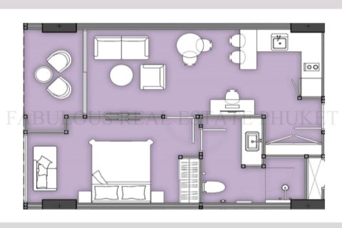 Condominio de 1 dormitorio en Kata, Tailandia № 179781 - foto 20