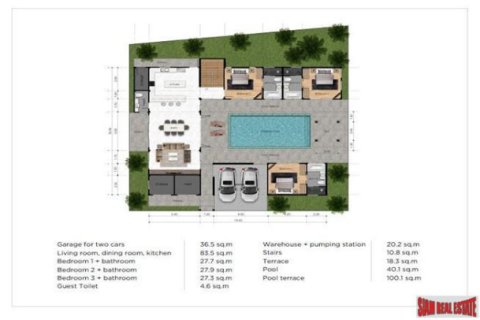 Chalet de 4 dormitorios en Rawai, Tailandia № 203207 - foto 4