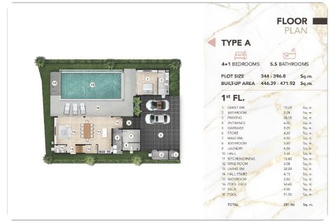 Chalet de 4 dormitorios en Phuket, Tailandia № 165087 - foto 16