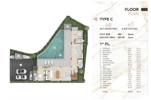 วิลล่าในภูเก็ต, ประเทศไทย 4 ห้องนอน № 165085 - รูปถ่าย 17