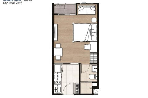 Condominio de 1 dormitorio en Phuket, Tailandia № 203666 - foto 9
