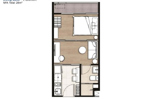 Condominio de 1 dormitorio en Phuket, Tailandia № 203665 - foto 8