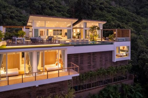 Villa à Ko Samui, Thaïlande 4 chambres № 164157